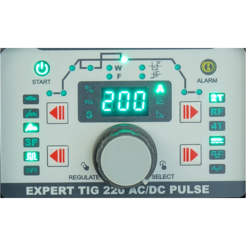 IDEAL EXPERT TIG 220 AC/DC PULSE z uchwytem TIG ze zdalną regulacją - obrazek 6