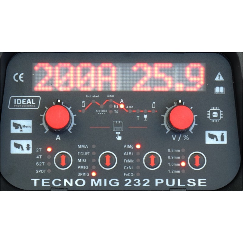 IDEAL TECNO MIG 232 PULSE - obrazek 4