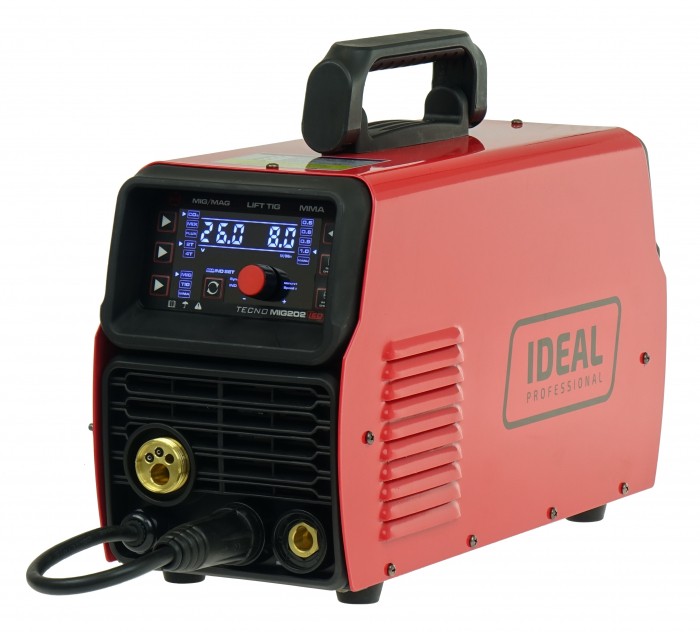 IDEAL.TECNOMIG.202.LED.MIG.TIG.MMA.Synergic.VRD.Alu.2