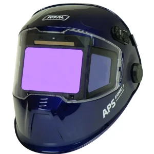 Przyłbica IDEAL APS Expert D43-MAXI-AMS+ PANORAMA BLUE TrueView+