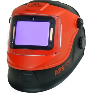 Przyłbica IDEAL APS Expert P31-A/M F1-FLIP BLACK+RED TrueView+