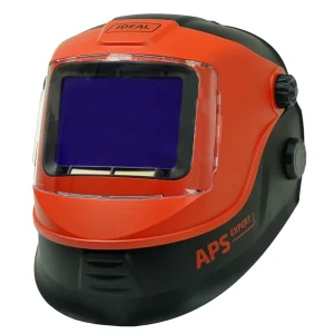 Przyłbica IDEAL APS Expert P33-MAXI-RC2-A/M-F1-FLIP BLACK+RED TrueView+