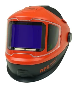 Przyłbica IDEAL APS Expert P33-MAXI-RC2-A/M-FS1-FLIP BLACK+RED TrueView+