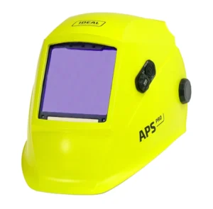 Przyłbica IDEAL APS Pro X99CD-AMS+ YELLOW MATT TrueView+