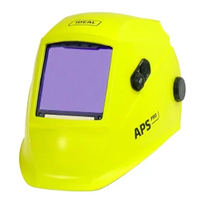 Przyłbica IDEAL APS Pro X99CD-AMS+ YELLOW MATT TrueView+